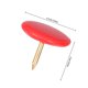 thumbnail image 5 of FESTFENDS 100Ud Chinchetas Decorativas Rojas Para Tableros De Y Pared Con Plana, 5 of 6