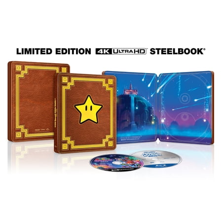The Super Mario Galaxy Movie (Steelbook) (4K Ultra HD + Blu-ray + Digital Copy), Family, Universal