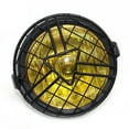 thumbnail image 2 of Motorcycle Accessory Retro Black Motorcycle Front Round Headlight Lampshade Protective Cover Accessory, 2 of 8