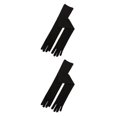 thumbnail image 1 of Guantes de cena Minnieouse 2 uds 45cm Multicolor para mujer moda protector solar, 1 of 6