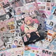 thumbnail image 3 of Ngardk Japanese Sticker Book Manga Style Decoration, 45 Sheets Japanese Sticker Journaling (B), 3 of 5