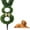 C, variant on Kawaii Easter Bunny Artificial Topiary - Beige Bow & Round Cutout, Stake & Potted Faux Greenery for Easter Indoor & Outdoor Home & Garden Decor