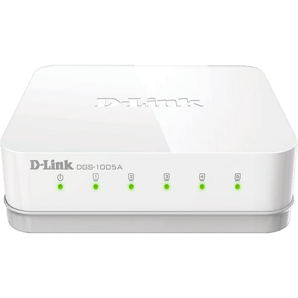 5 Port Gigabit Network Switch Plug and Play,