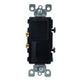 thumbnail image 1 of Interruptor Doble Leviton Decora Negro 15A 120/277V, 1 of 3