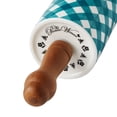 The Pioneer Woman Charming Check Ceramic Rolling Pin