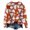 Red, variant on Halloween Knitted Pullover Sweater for Women Funny Pumpkin Graphic Crewneck Casual Cozy Warm Fall Winter Spooky Season Top 1 Pack, Red,XXL