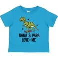 thumbnail image 3 of Inktastic Nana and Papa Love Me Dinosaur Grandson Boys Toddler T-Shirt, 3 of 5