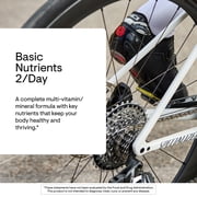 THORNE - Basic Nutrients 2/Day - Comprehensive Daily Multivitamin with Optimal Bioavailability - Vitamin & Mineral Formula - Gluten, Dairy & Soy-Free - 60 Capsules - 30 Servings