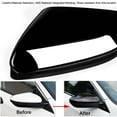 thumbnail image 4 of Rearview Mirror Cover for 10Th Gen 2016-2021 Side Door Trim Car Exterior Accessories, Black, 4 of 7