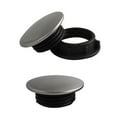 thumbnail image 4 of 4 tapas de acero inoxidable para grifo de cocina, tapas decorativas para dispensador de jabón (orificio de instalación de 25-30 mm), 4 of 5