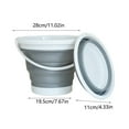 thumbnail image 3 of Ultimate Portable Foldable Water Bucket & Wash Basin Set – Perfect for Camping Travel and Outdoor Adventures – & Space Saving Design!, 3 of 5