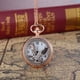 thumbnail image 2 of Retro Flip tipo aleación unisex cuarzo simple diamantes de imitación reloj de bolsillo collar joyería águila, 2 of 2