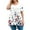 Red, variant on TQWQT Plus Size T Shirts for Women Loose Fit Going Out Shirts Crewneck Short Sleeve Floral Print Blouses Summer Casual Tunic Tops White 2XL