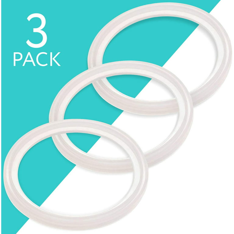 KLOWOAH Replacement Gaskets Compatible with Thermos Stainless King Food Jar  16 and 24 Ounce,Silicone Seals,BPA-Free (Set of 4)