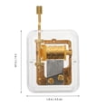 thumbnail image 2 of TAILTOSS 1Pc Mini Hand Crank Music Box Golden Acrylic Plastic for DIY Lovers and Family, 2 of 8