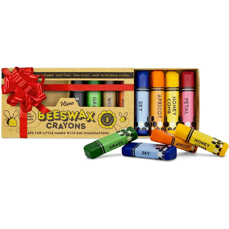  FAMILIDOO BeesWax Block Crayons - Big Jumbo Crayons