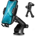 thumbnail image 1 of WWS-Car Phone Holder Mount Super Stable Suction Cup Universal Hands-Free Cell Phone Holder for Windshield Dashboard Air Vent Car Mount Compatible with All Mobile Phones, 1 of 4