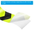 thumbnail image 4 of Unique Bargains Ruban Réfléchissant Ruban de Sécurité Étanche de 6 Pi x 10 Pi, Jaune Fluo Noir, 4 of 6