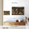 thumbnail image 4 of Elephant Stock Reclaimed Map Wall Art - Horizontal Canvas Wall Art - Living Room Wall Decor - Map Canvas - Brown And Gray Decor By Diego Tirigall - 12" x 8", 4 of 8