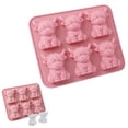 thumbnail image 6 of Eqslft Cow Silicone Mold for Chocolate, Cookies, Candy, Jello, and Soap - 1.4oz per Cavity, Food-Grade, Easy Release, for Homemade Treats, 6 of 9