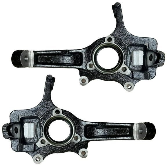 Detroit Axle - 4WD 2 Front Steering Knuckles for Ford F-150 F-250 Expedition Lobo, Lincoln Navigator, Steering Knuckles Assembly Replacement