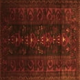 thumbnail image 1 of Ahgly Company Indoor Square Persian Orange Traditional Area Rugs, 7' Square, 1 of 1