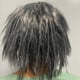 thumbnail image 4 of Creepy Halloween Face Cover Headgear Halloween Demon Wig Latex Face Covering Halloween Props Para Pascua Carnival Party Vogacara HA037414-00, 4 of 6
