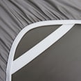 thumbnail image 3 of Sheetsnthings RV Sheet Set (Short Queen-Grey) 100% Cotton 300 Thread Count 4pc Camper Sheets, 3 of 4