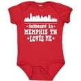 thumbnail image 3 of Inktastic Memphis Tennessee Someone Loves Me Skyline Boys or Girls Baby Bodysuit, 3 of 5