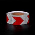 thumbnail image 5 of 25mx5cm Reflective Warning Tape, Reflector Safety Tape For Arrow Orientation, Warning Sign, High Visibility, High Intensity, Arrow In Red And White -, 5 of 5