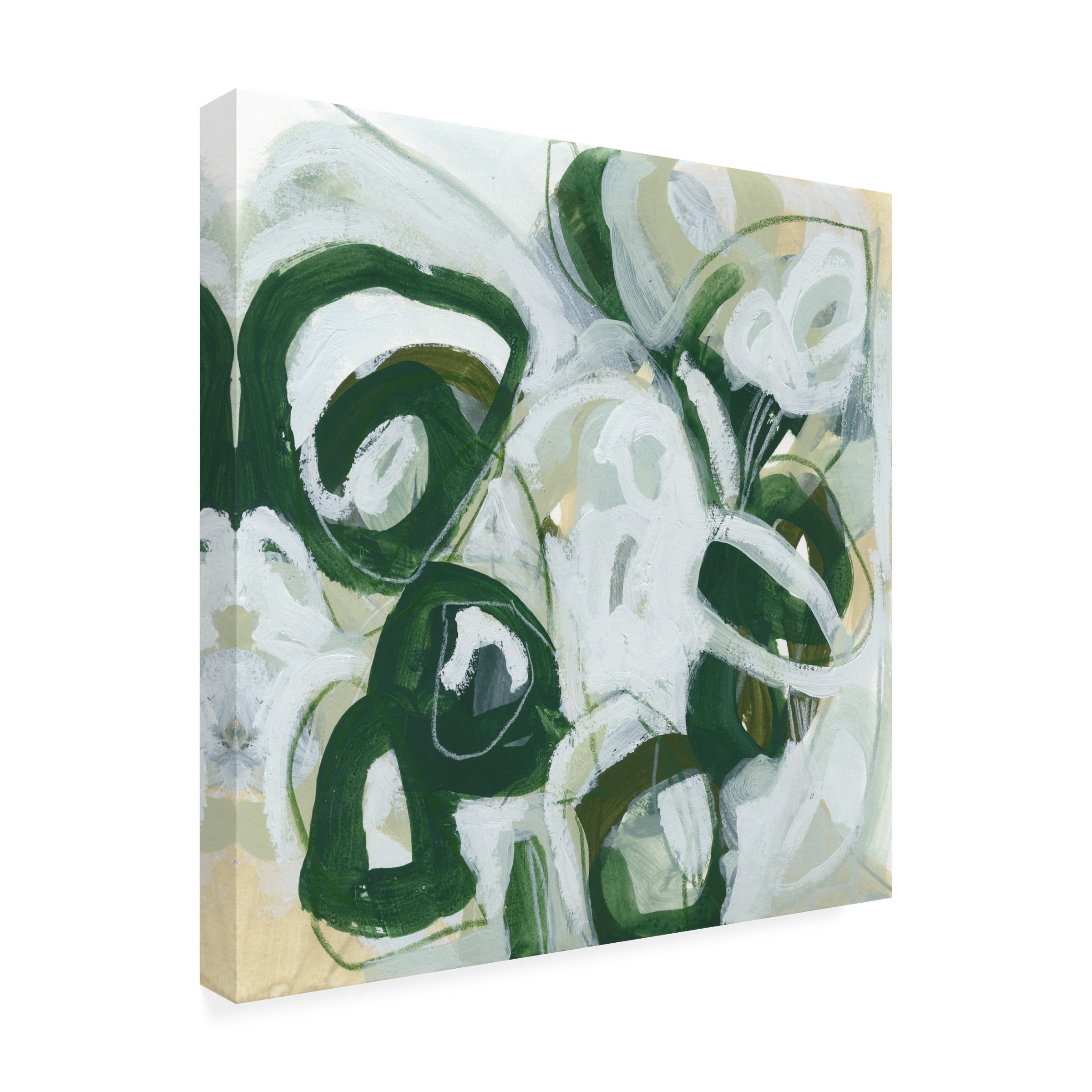 June Erica Vess 'Moss Reaction II' Canvas Art