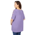 thumbnail image 2 of Woman Within Plus Size Cut-Out Sleeve Tunic, 2 of 6