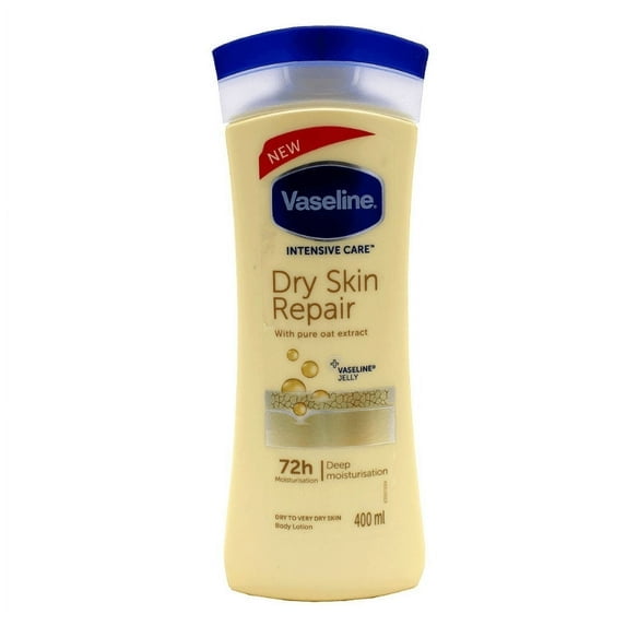 Vaseline Dry Skin Repair Lotion with Pure Oat Extract 400 ml/ 13.5 oz