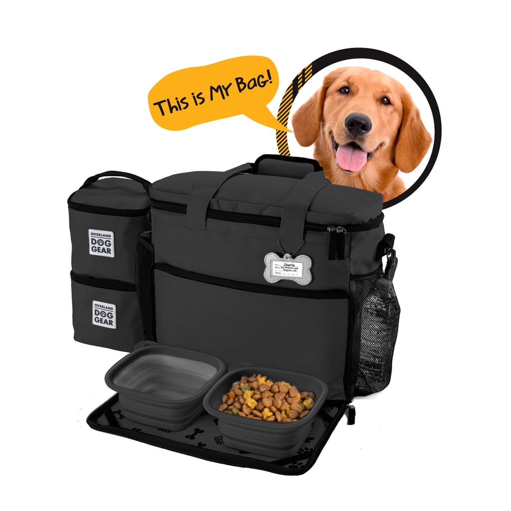 overland dog gear week away tote