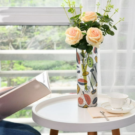 Golf Balls Vases for Flowers Modern Decorative Vase Home Decor for Bedroom Kitchen Living Room Centerpieces