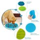 thumbnail image 4 of Pet Fun Mat - Comedero para perros portátil y lento, cuenco interactivo para detener la hinchazón, cuenco para perros, cuenco antiestrangulación, cuenco para mascotas, saludable Ormromra 2034760-2, 4 of 9