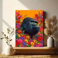 thumbnail image 6 of Gorilla in Florals Canvas Print, Wildlife Wall Art for Living Room Bedroom Office Hotel Cafe Apartment Home Decor, 6 of 8