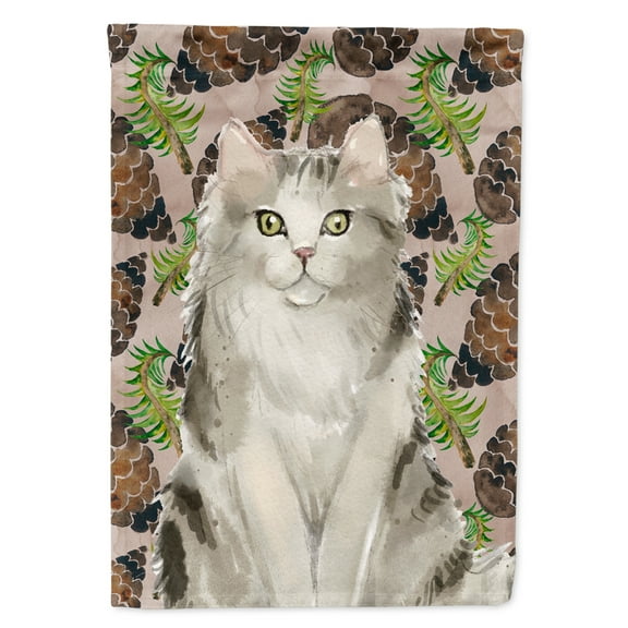 Ragamuffin Pine Cones Garden Flag
