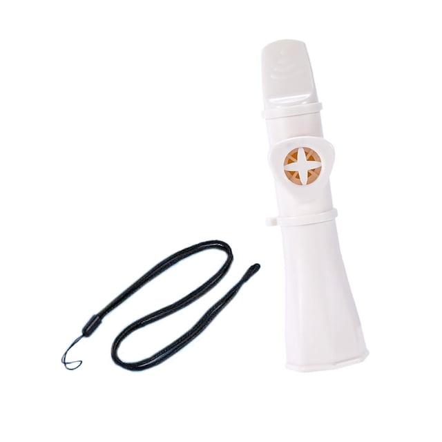 HILABEE Kazoo Compact Party Favors Musical Instrument for Piano Guitar Solo Play Fun White