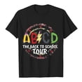 thumbnail image 4 of AWZXDE Hauts pour Filles Enfants Rentrée des Classes T-Shirt Graphique à Manches Courtes Col Rond Lumineux Confortable pour Garçons et Filles, 4 of 4