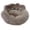 Coffee, variant on PawShapeCalmingPetBed,PlushFauxFurDonutBedforDogs&Cats,MachineWashable,Non-SlipBottom,Coffee,L