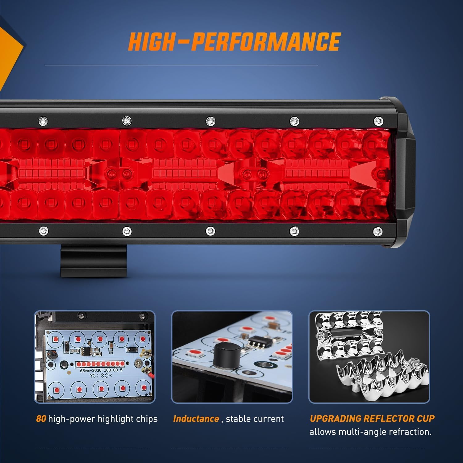 Nilight 12 Inch 240W LED Light Bar Spot & Flood Combo for Offroad Vehicles
