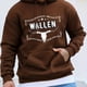 thumbnail image 1 of Wallen & Bull Skull Print Hoodie, Hoodies Para Hombres, Sudadera Con Capucha De Diseño Gráfico Casual Para Hombres Con Bolsillo Canguro Para Primavera Otoño, Como Regalos, 1 of 4