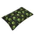 thumbnail image 2 of Haiem Pillowcase for Hair and Skin Queen - Skulls And Cobwebs Printed Soft Pillowcase with Envelope Closure-16"x24", 2 of 8