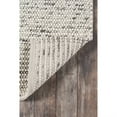 thumbnail image 5 of Momeni  Andes Hand-woven Ivory Wool/Viscose Area Rug Ivory 2' x 3' 2' x 3' Indoor,Accent Black Rectangle, 5 of 5