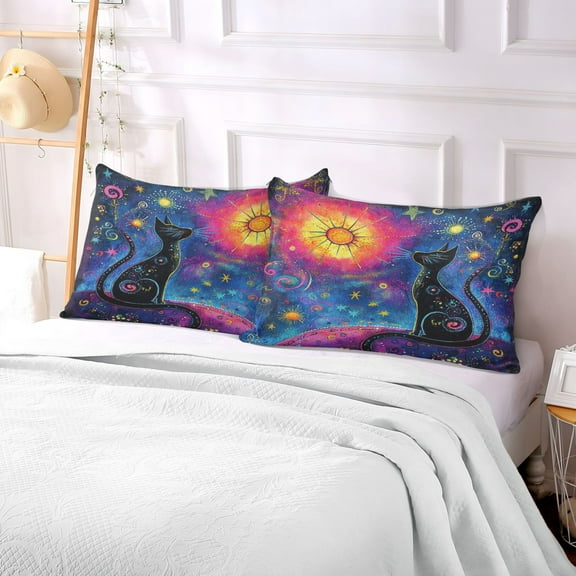 Pillow Case Plush Pillow Astral Observer Case standard size/King size/Queen size Bed Pillow Pillowcases