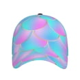 thumbnail image 2 of Yiaed Purple Dragon Scales Print Cap Adjustable Size for Running Workouts and Outdoor Activities All Seasons, 2 of 5