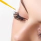 thumbnail image 3 of Aplicadores de hisopos de algodón de micro cepillo desechables Eyebrow Eyeliner Mascara Látención extensión de la extensión de lápiz labial Labios Varilletas maquillaje amarillo 100 PCS Speravity CE001469-02, 3 of 7