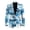Whale Tropical Print, variant on Psesaysky Regular Fit Single Button Casual Blazer Jacket, Polyester Lightweight Mens Suit Jackets for Business Office and Wedding Events