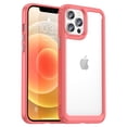 thumbnail image 1 of TECH CIRCLE with iPhone 11 pro case,Anti-Scratch,Non-Yellowing,Shock Absorption,Reinforced Corner,PMMA+TPU for iPhone 12 Pro 6.7 inch,Red, 1 of 8